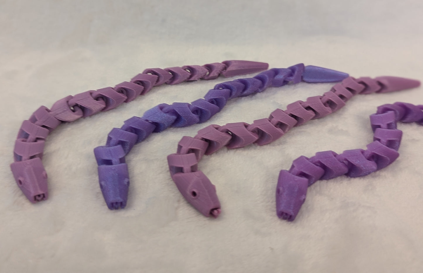 3D PRINTED FLEXI SNAKE WITH TOUNGE