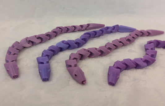 3D PRINTED FLEXI SNAKE WITH TOUNGE