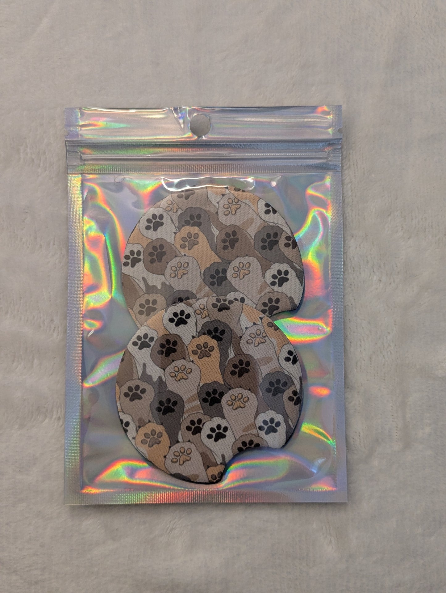 FABRIC CAR COASTERS