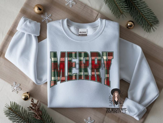 MERRY - PLAID