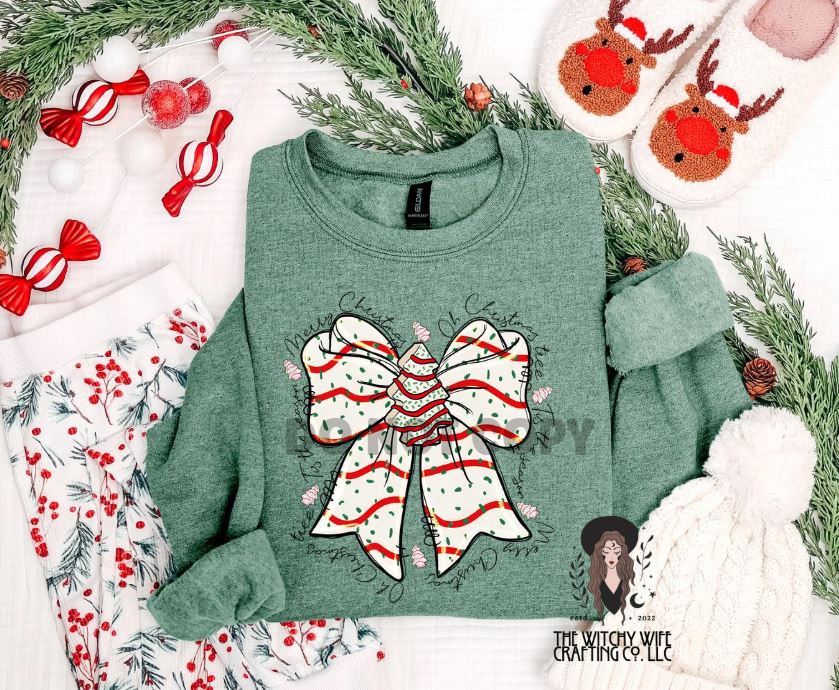 CHRISTMAS CAKE BOW