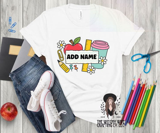 CUSTOM NAME SCHOOL SUPPLIES