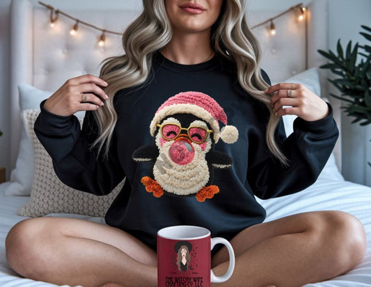 FAUX YARN PENGUIN